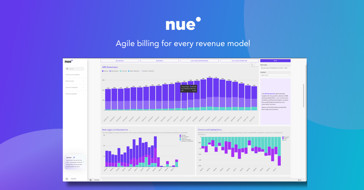 Nue screenshot: Nue billing