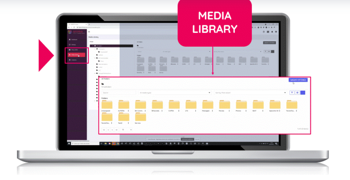 ANIMA Software - ANIMA media library