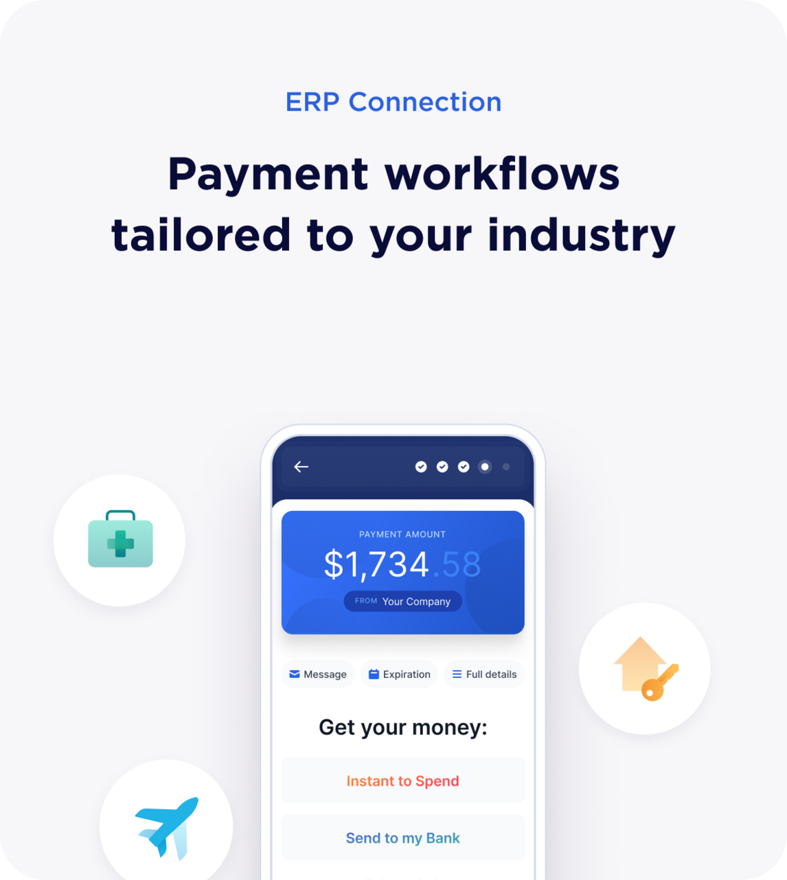 Payment Workflows Tailored by Industry.