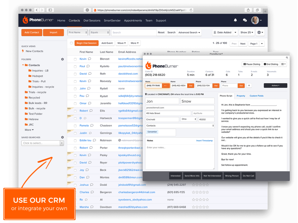 Your CRM or Ours