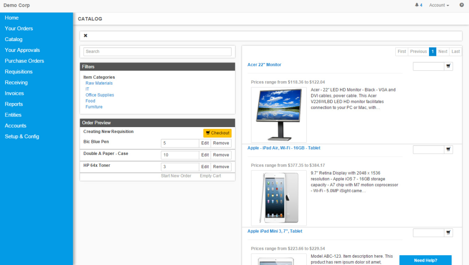 Bellwether PO and Inventory Software - 3