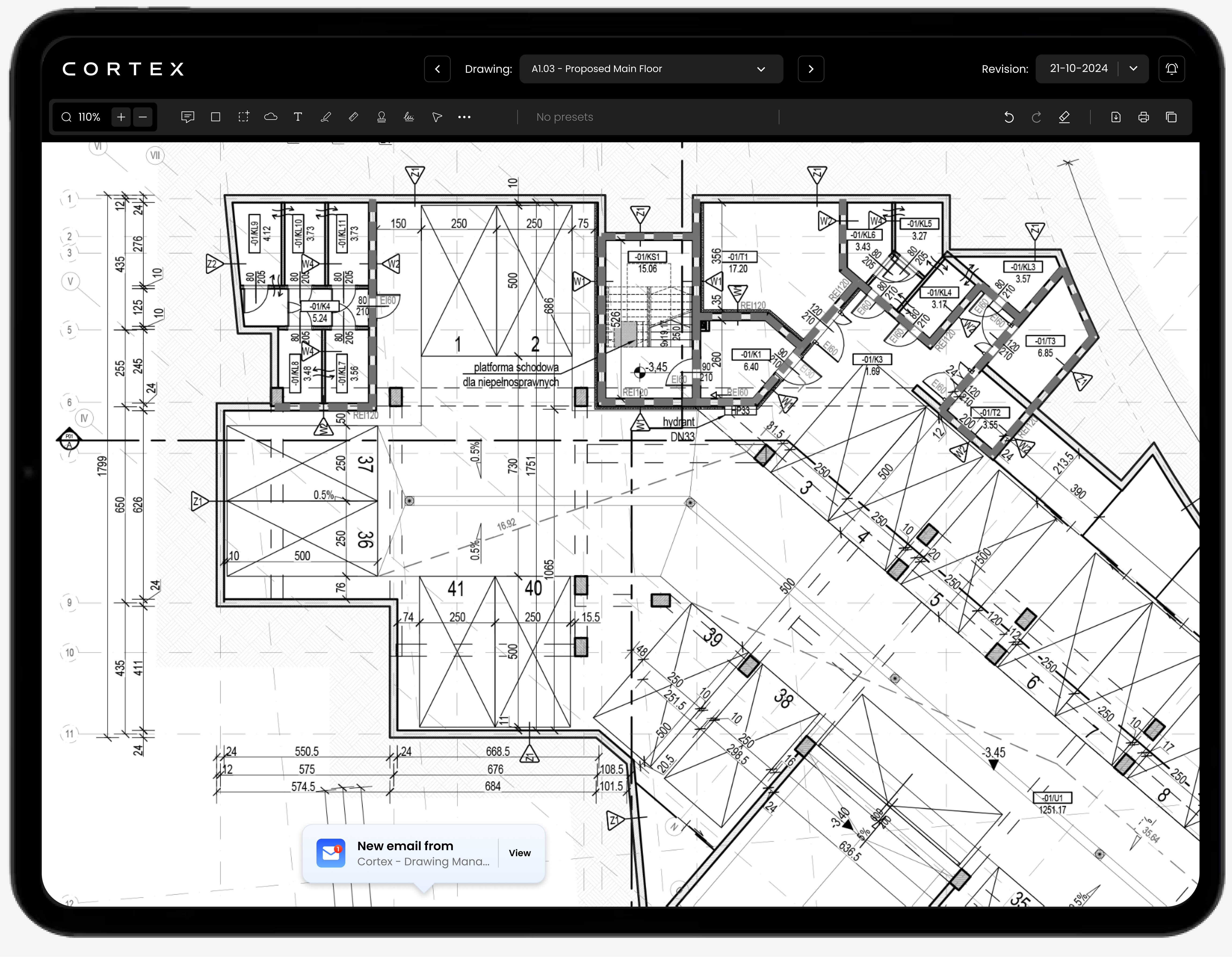 Cortex Drawing Management Software - With everyone referencing the same updated drawings, costly rework is minimized. Teams avoid misinterpretations, ensuring accuracy and reducing error-related delays.