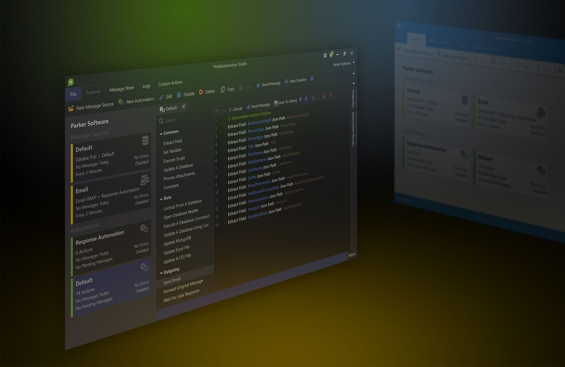 ThinkAutomation screenshot