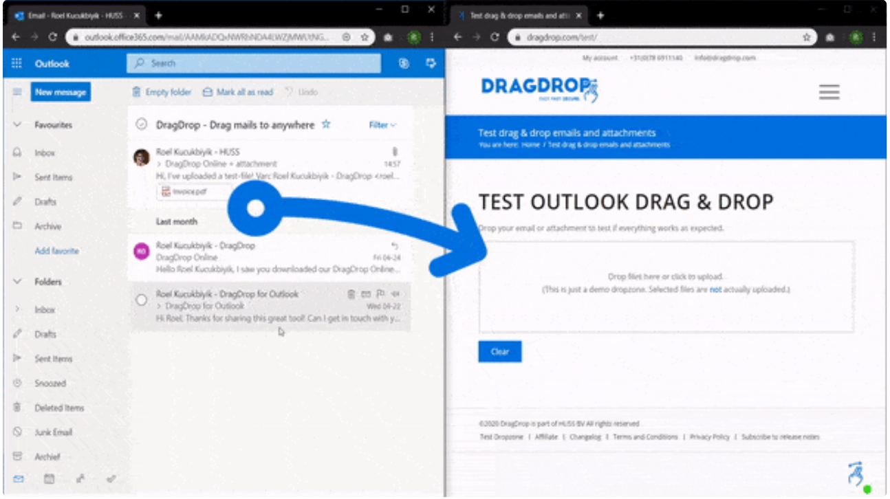 DragDrop for Outlook email