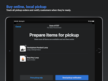 Shopify POS Software - Seamlessly offer local pickup and track, pack, and fulfill all orders right from within Shopify POS. Plus, offer custom notifications when orders are packed, prepared, ready for pickup, and picked up.