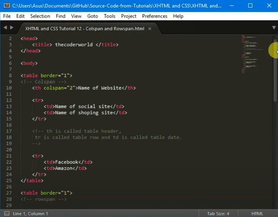 Sublime Text Software - Sublime Text editing