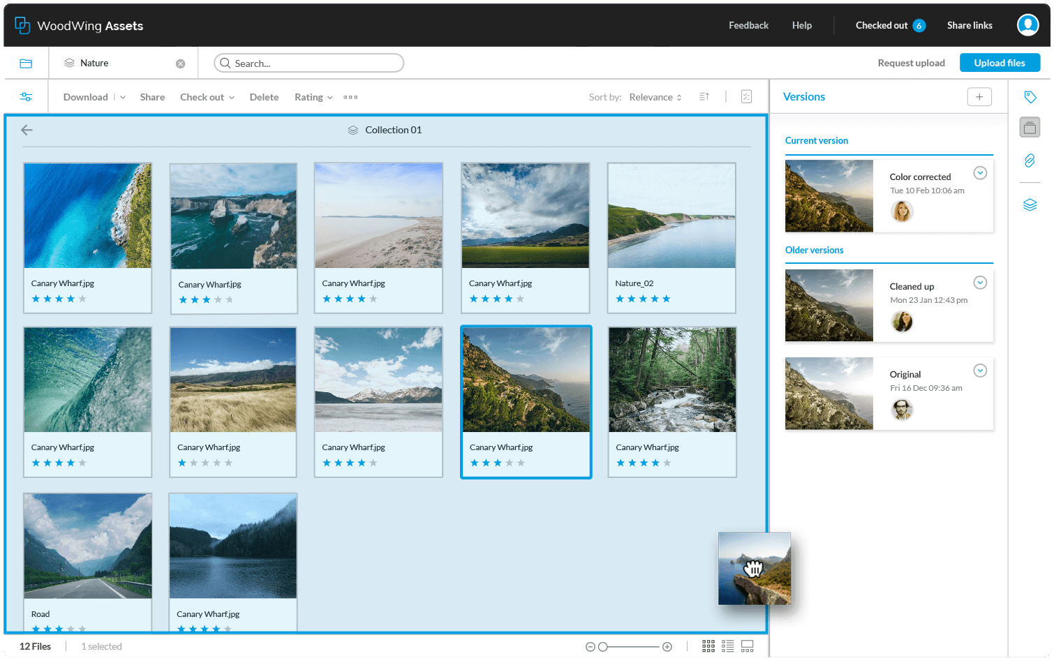 WoodWing Assets Software - Automated file versioning with WoodWing Assets