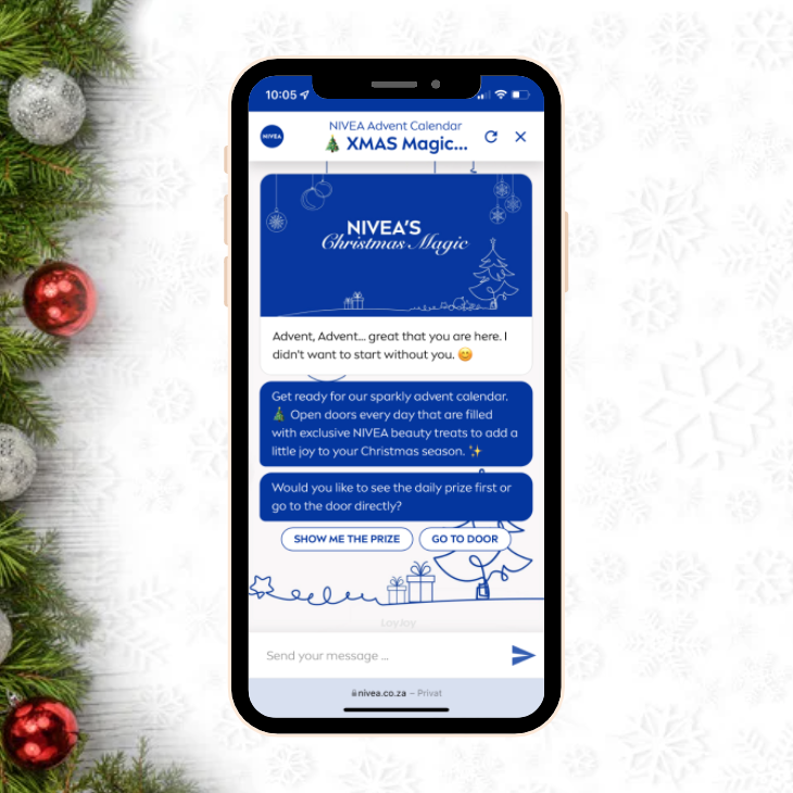 NIVEA South Africa Advent Calendar. With LoyJoy, your customer journeys will convert better. But more importantly, your experiences will be wildly more enjoyable for your customers.