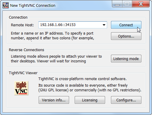 tightvnc server configuration multiple monitors