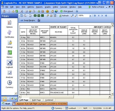 Logbook Pro Software - 4