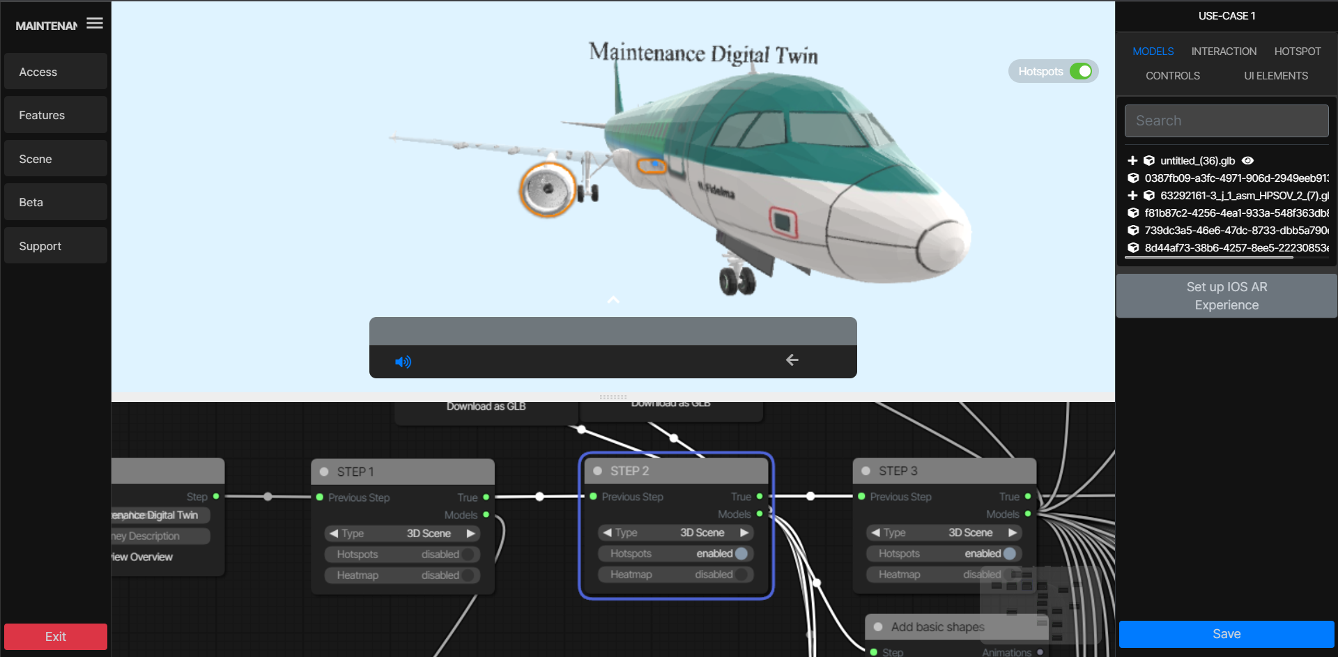 Fabrik Software - Glimpse of Fabrik's Editor