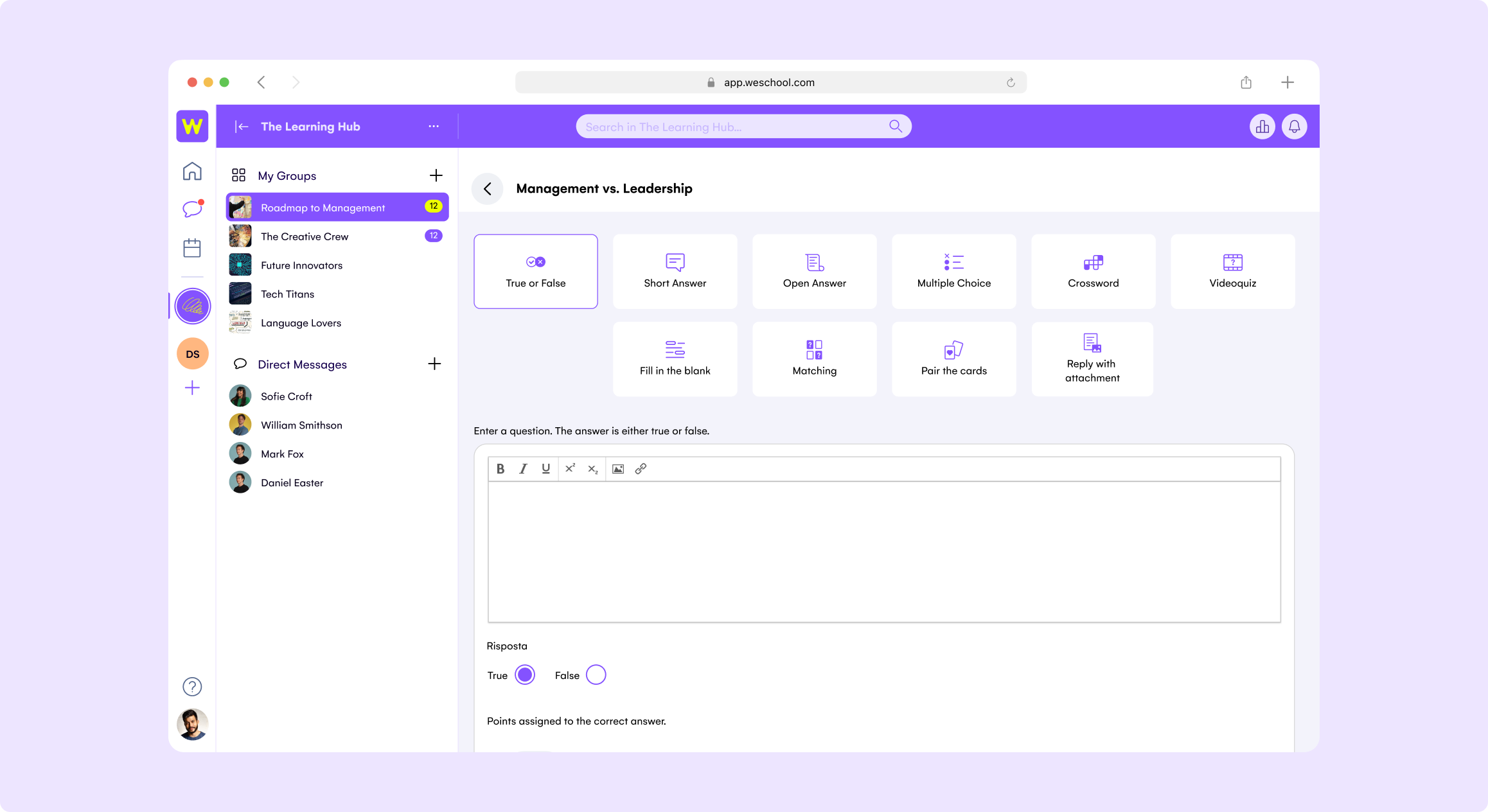 WeSchool Logiciel - 4