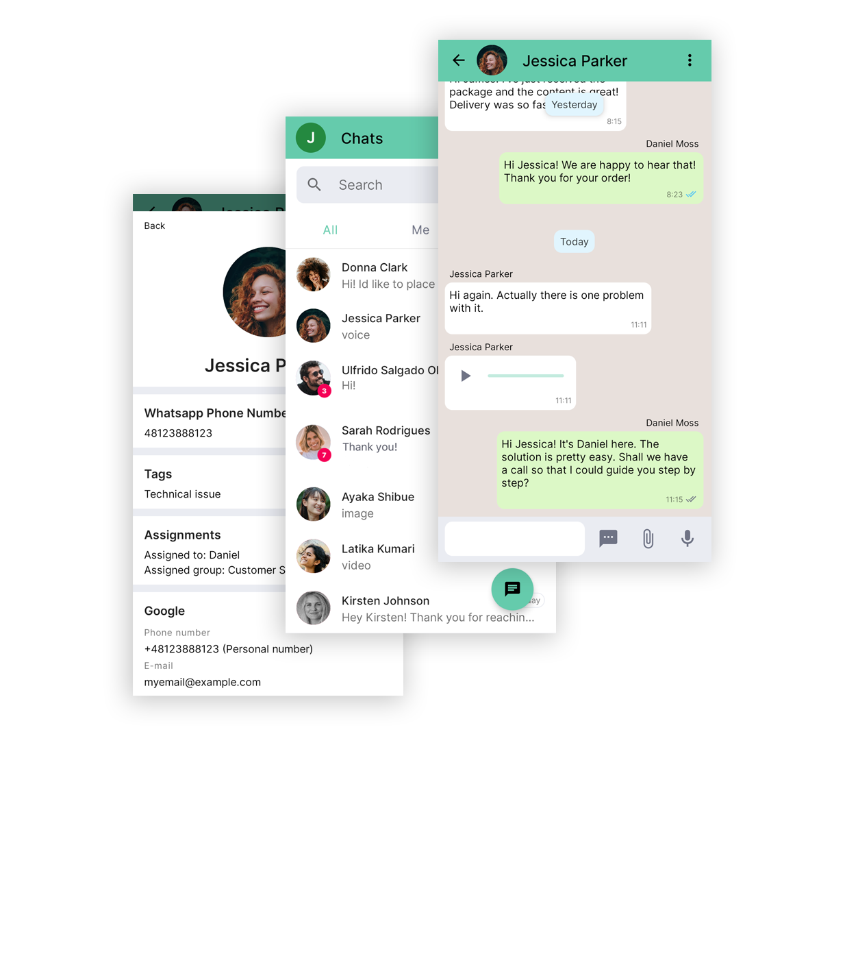 get.chat Software - get.chat mobile application