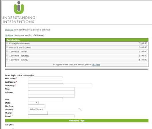 YesEvents screenshot: Completely customize registration forms and include promotional and discount codes