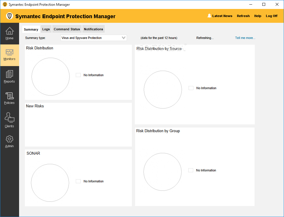 Symantec Endpoint Protection Summary Reports