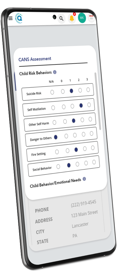 QUALO’s drag and drop tool builder allows trained users access to powerful functionality to build and score custom assessments for organizational use.