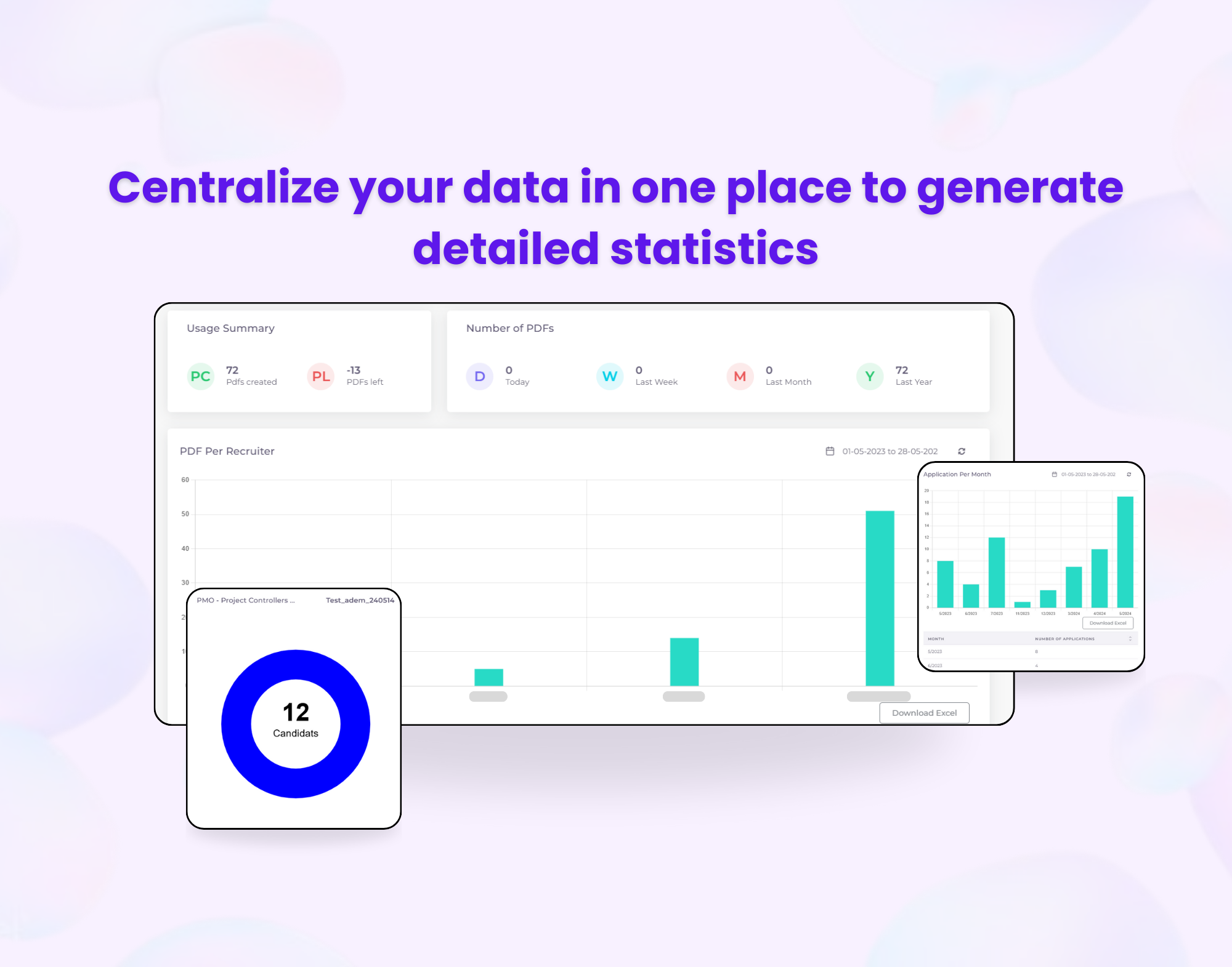 BestHR Software - Centralize your data and applications: everything in one place, for easy management.