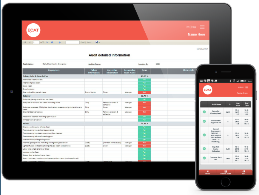 Create all types of inspections for all sorts of purposes, and view them via mobile device