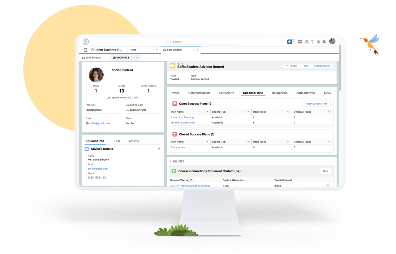 Salesforce.org Education Cloud Software - Student Success Hub