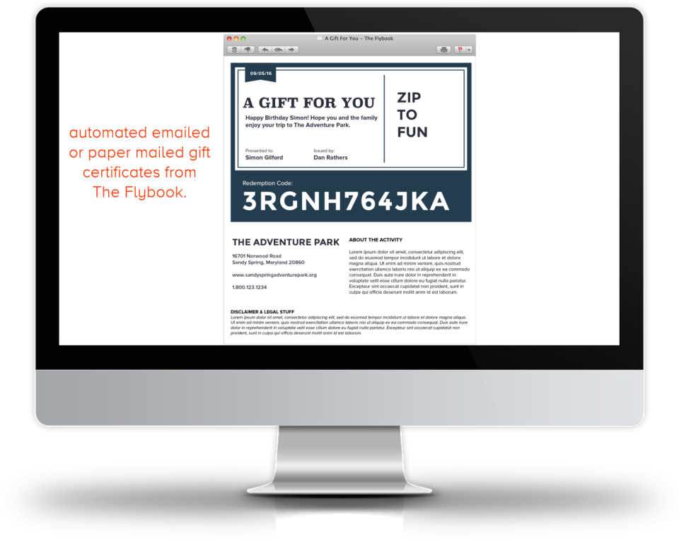 The Flybook Software - Email Marketing & Gift Tools