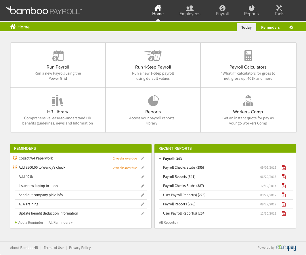 bamboo software create login