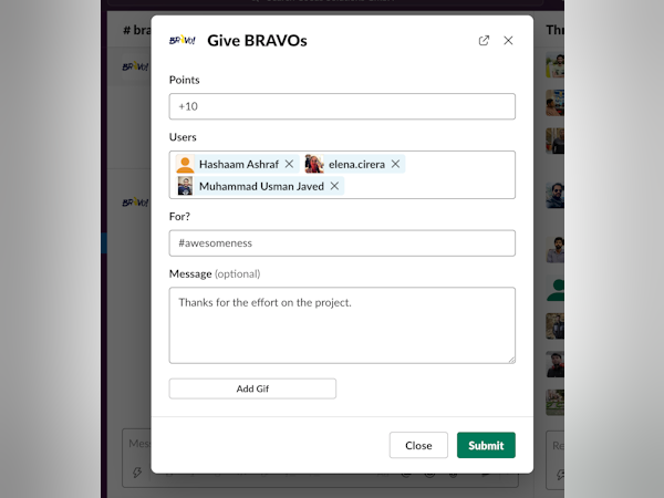 Bravo Software - BRAVO is integrated with Slack and MS Teams to make usage as easy and as convenient as possible