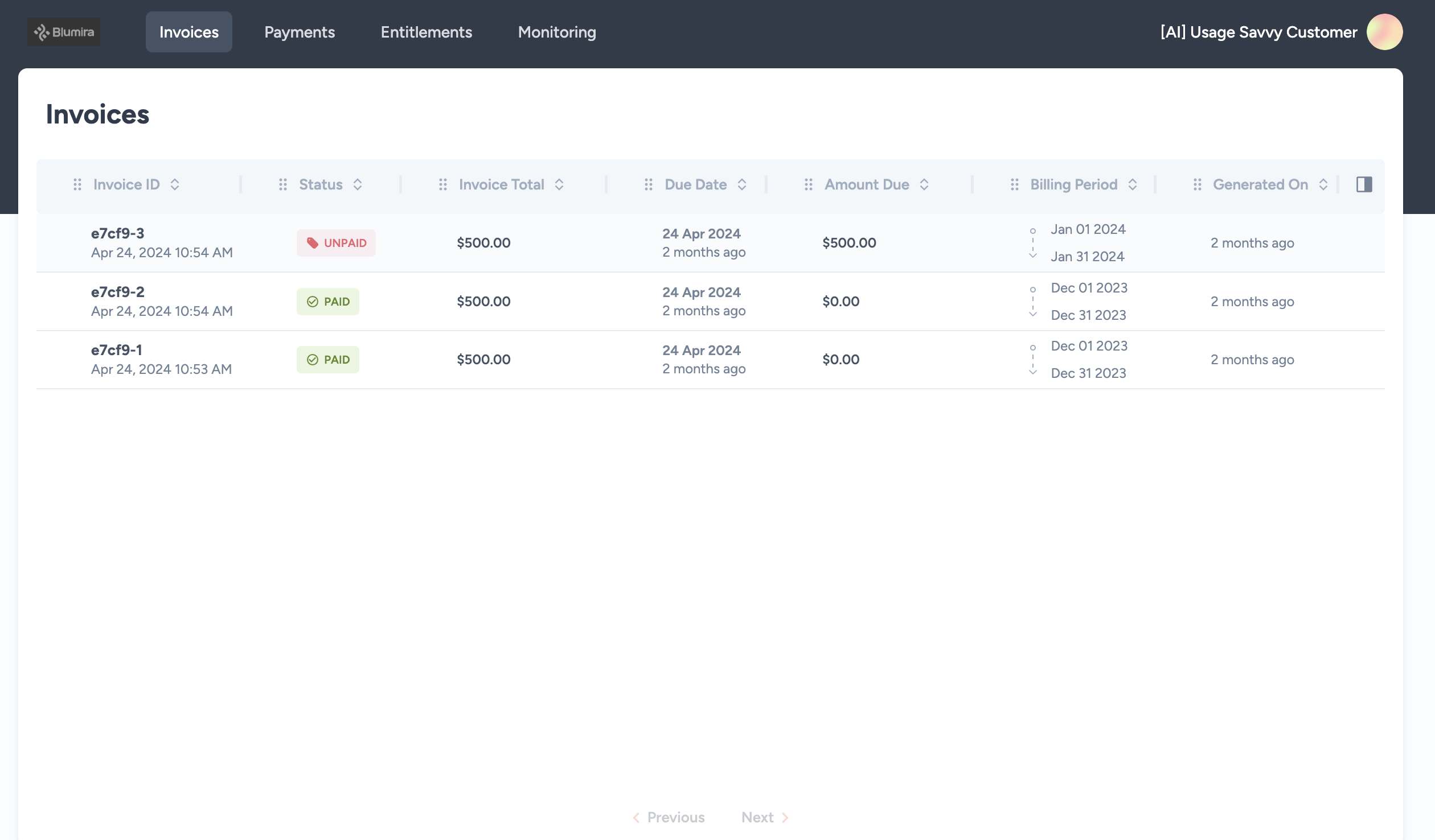 Zenskar Software - Give your customer the freedom to pay and manage their subscription from the self-serve portal