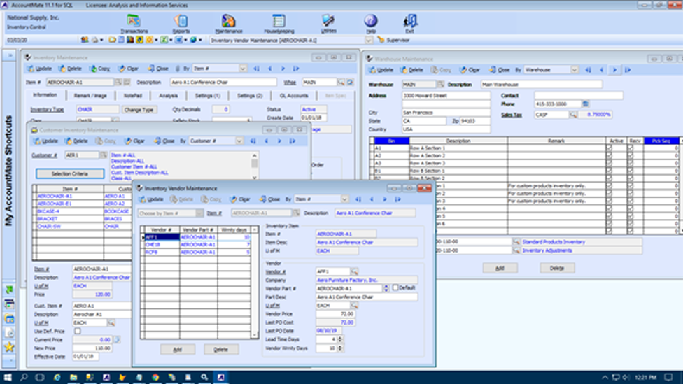 AccountMate Software - Inventory Management