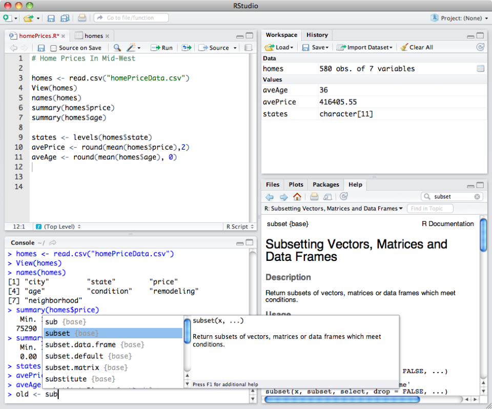 RStudio Desktop