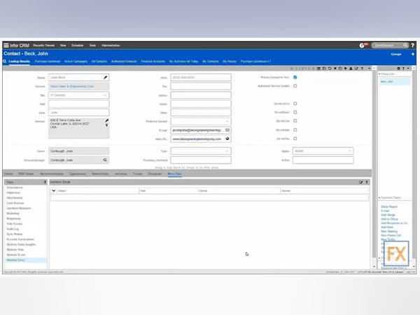 Infor CRM Software - 4