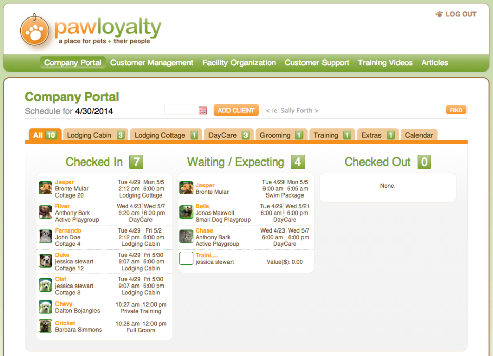 Pawloyalty homepage