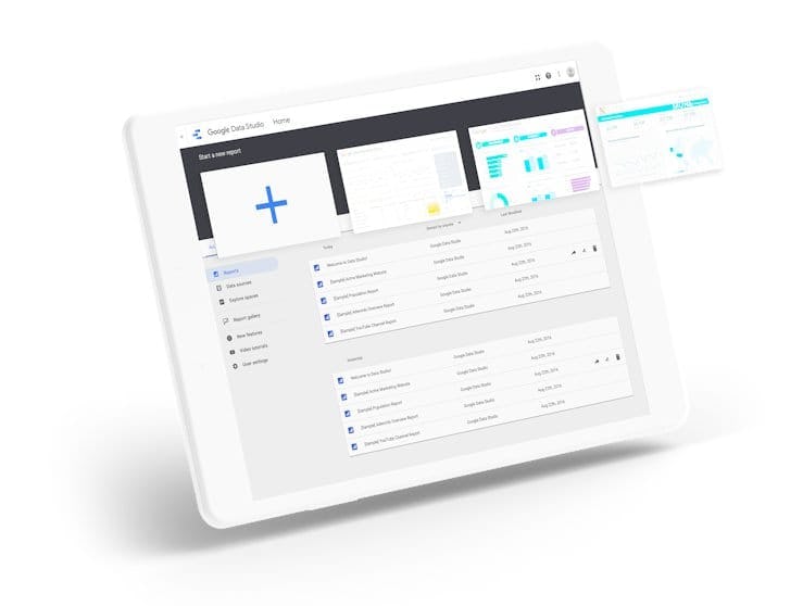 Google Data Studio Software - Access interactive dashboards and engaging reports