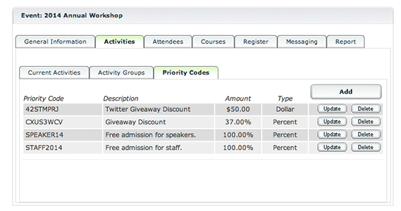 Generate discount codes and volume discounts