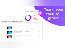 tubics Software - Track your YouTube growth