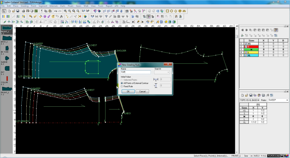 TUKAcad Software - Global Grade Rules