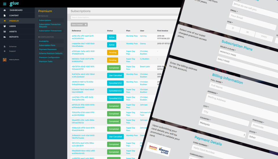 Glue Media Publishing System Software - 2