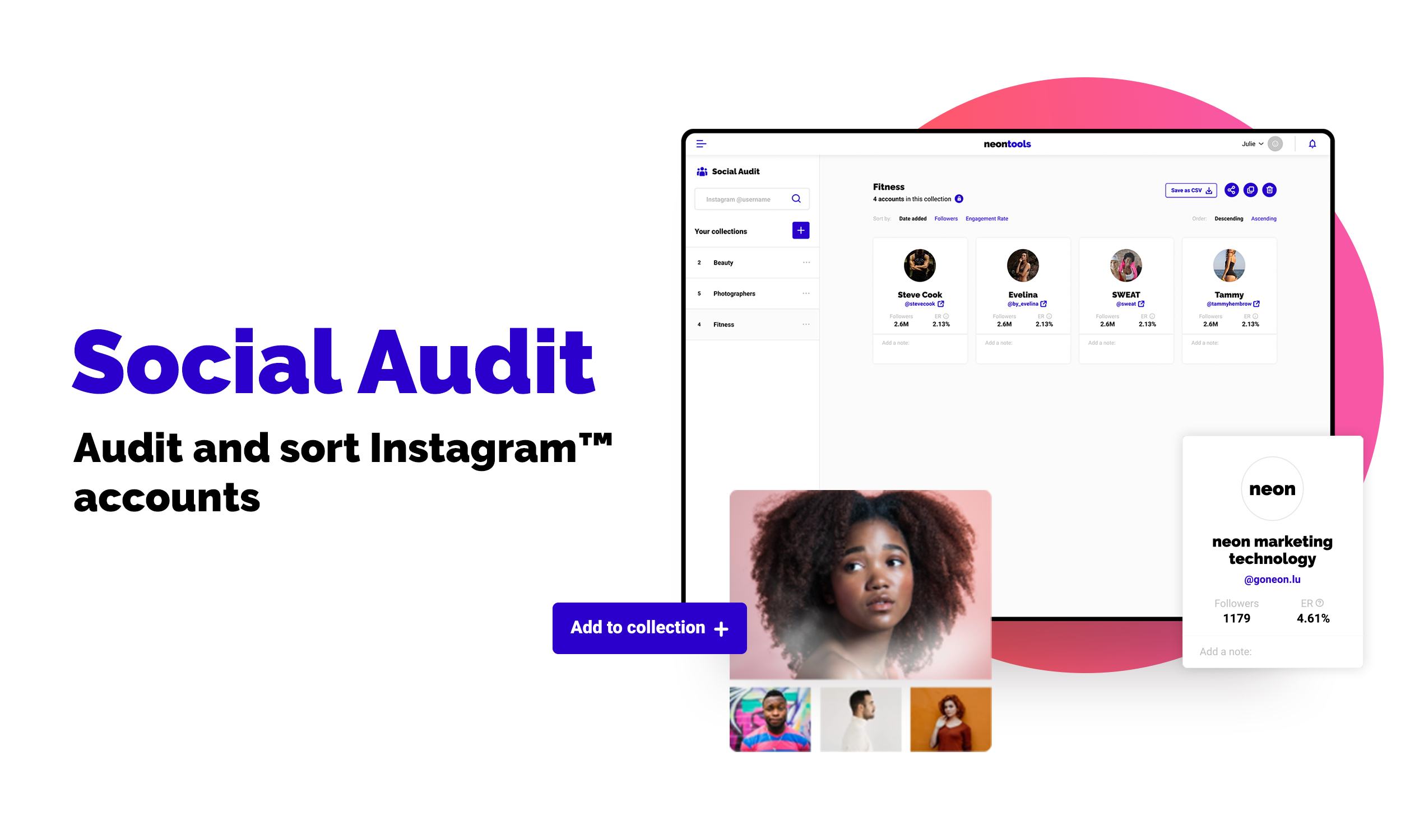 IG social audit tool