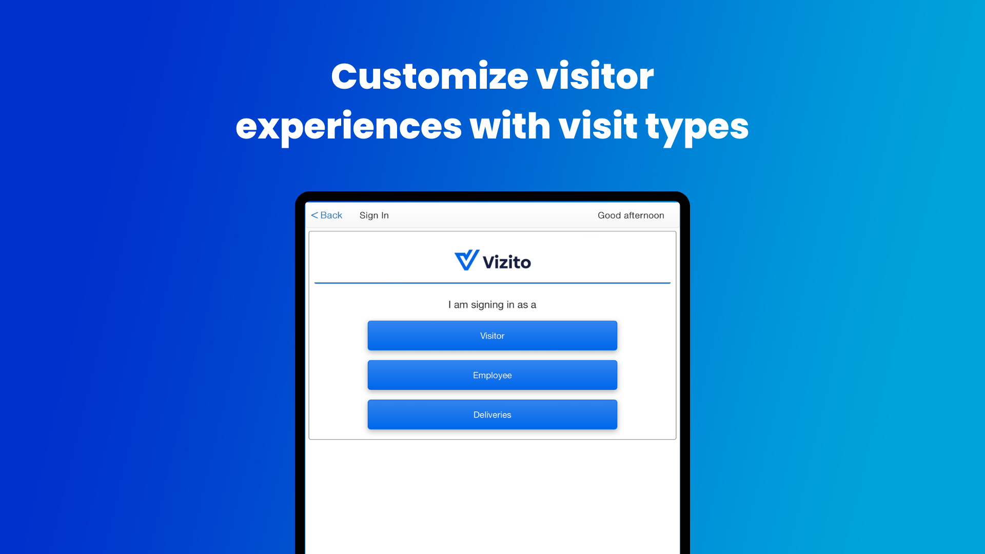 Vizito Visitor Management System 소프트웨어 - 2