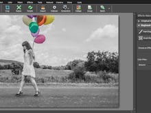 PhotoPad Software - PhotoPad quickly apply effects