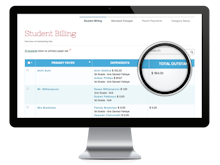 QuickSchools.com Software - Student billing