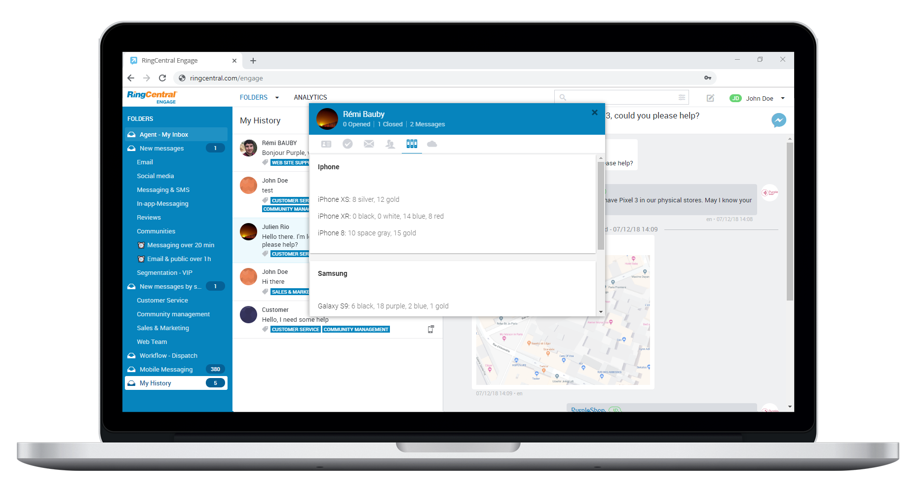 RingCentral Engage Digital Software - 3