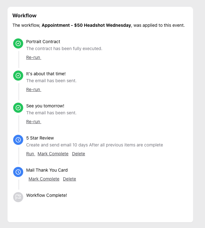 PicSpotr screenshot: PicSpotr workflows