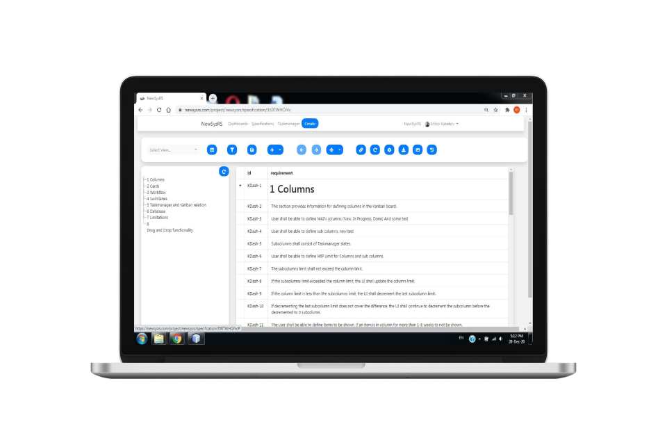 NewSysRS Software - 3