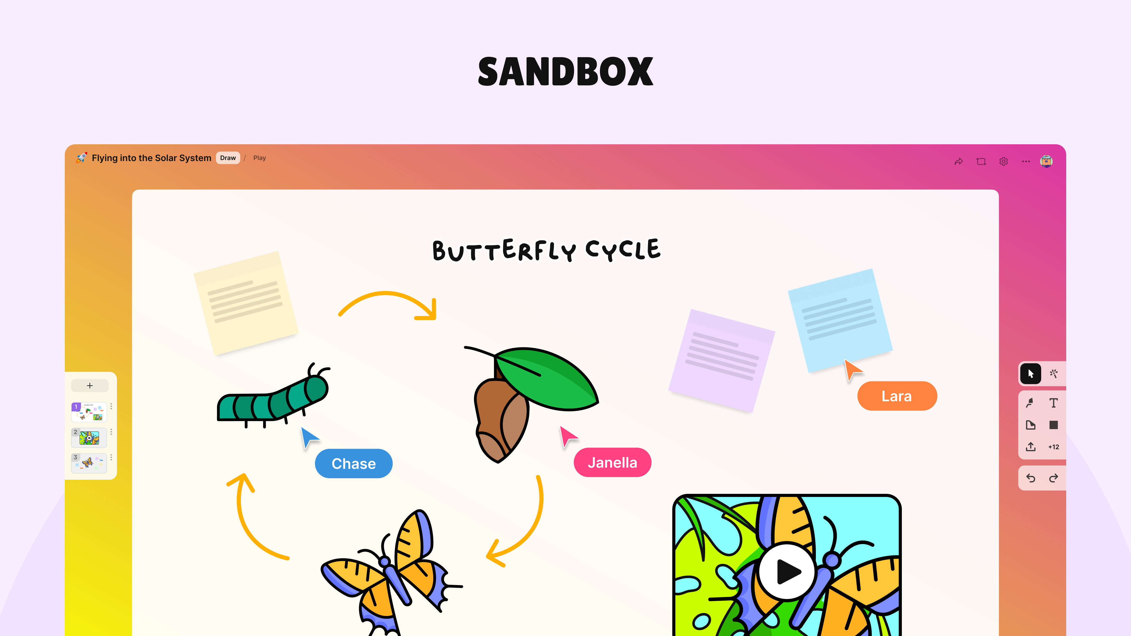 Padlet Software - We have sandboxes: digital canvases for whiteboards, lessons, and activities.