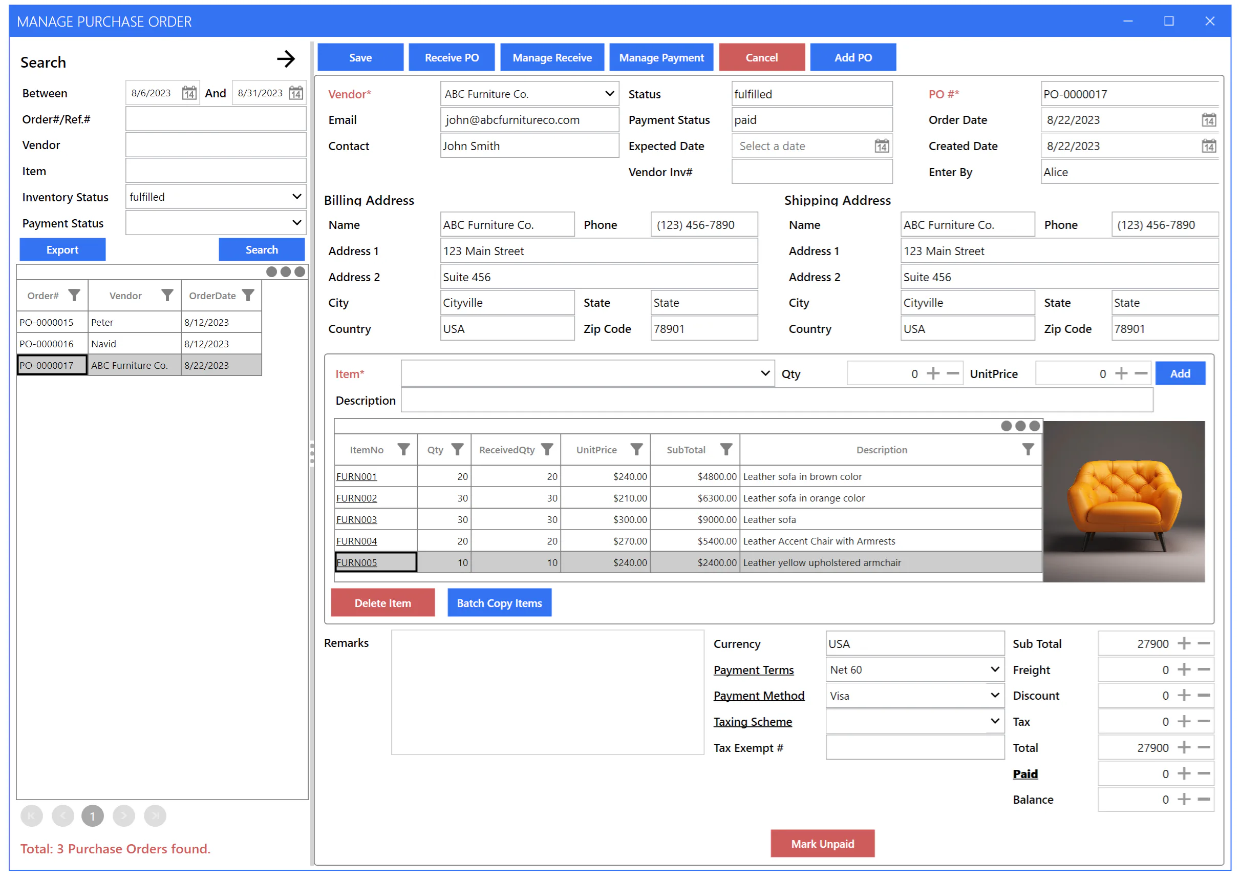 Inentry Note C2W Inventory Management System - Avis, notes, prix et abonnements ...