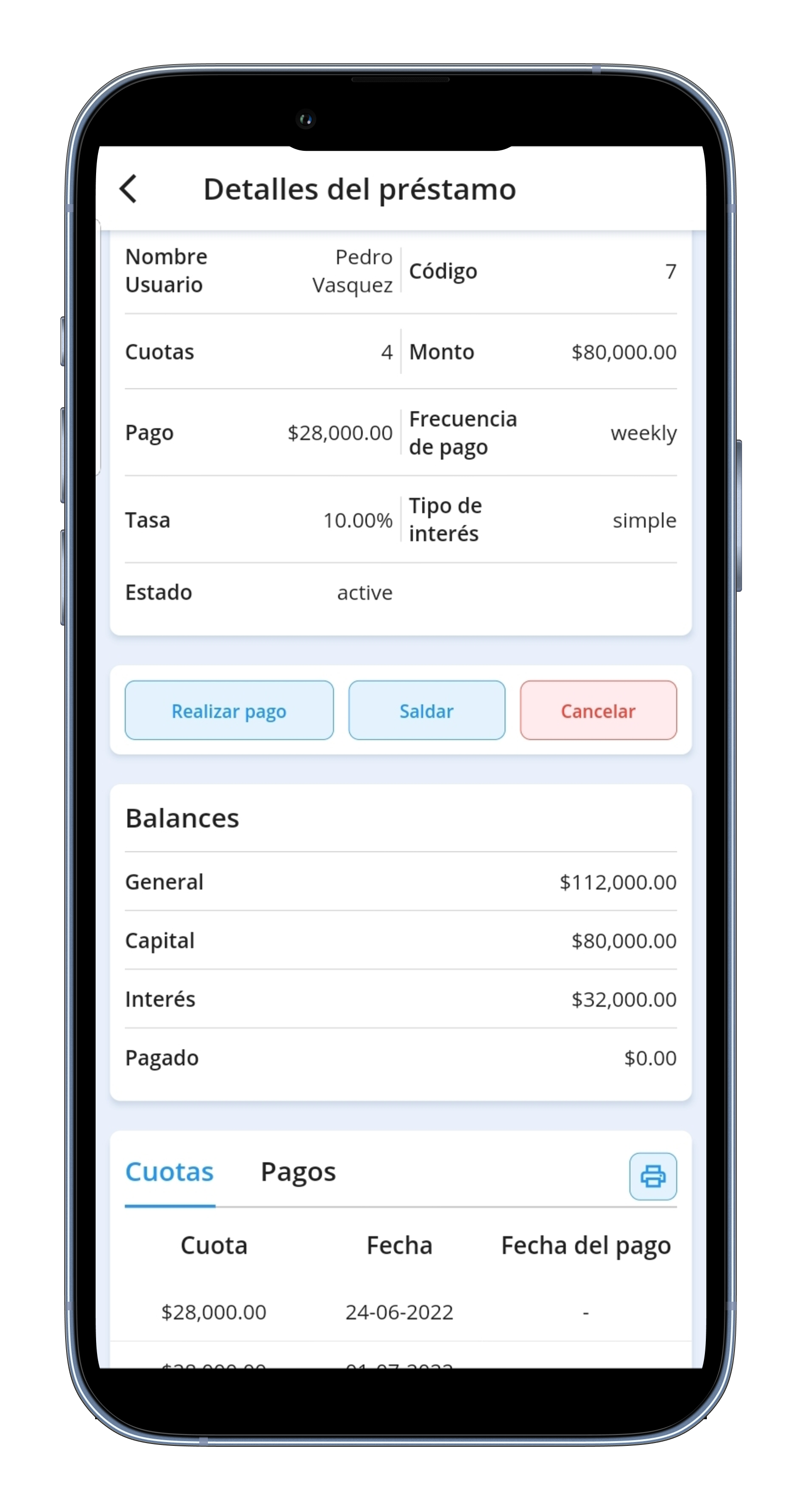 Capital Prestamos Software - 2
