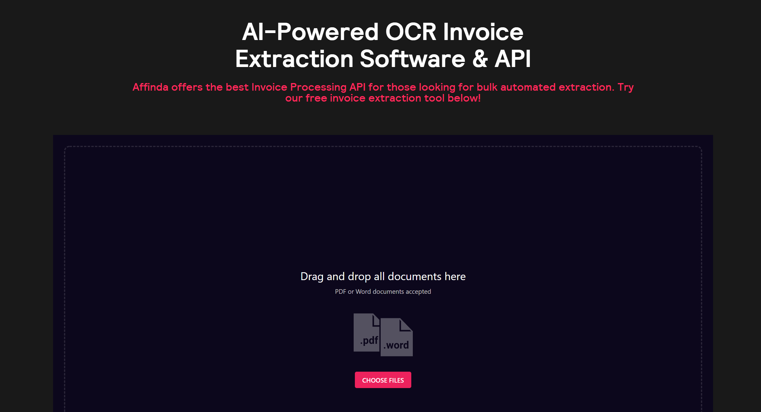 AI Powered Invoice Data Extraction