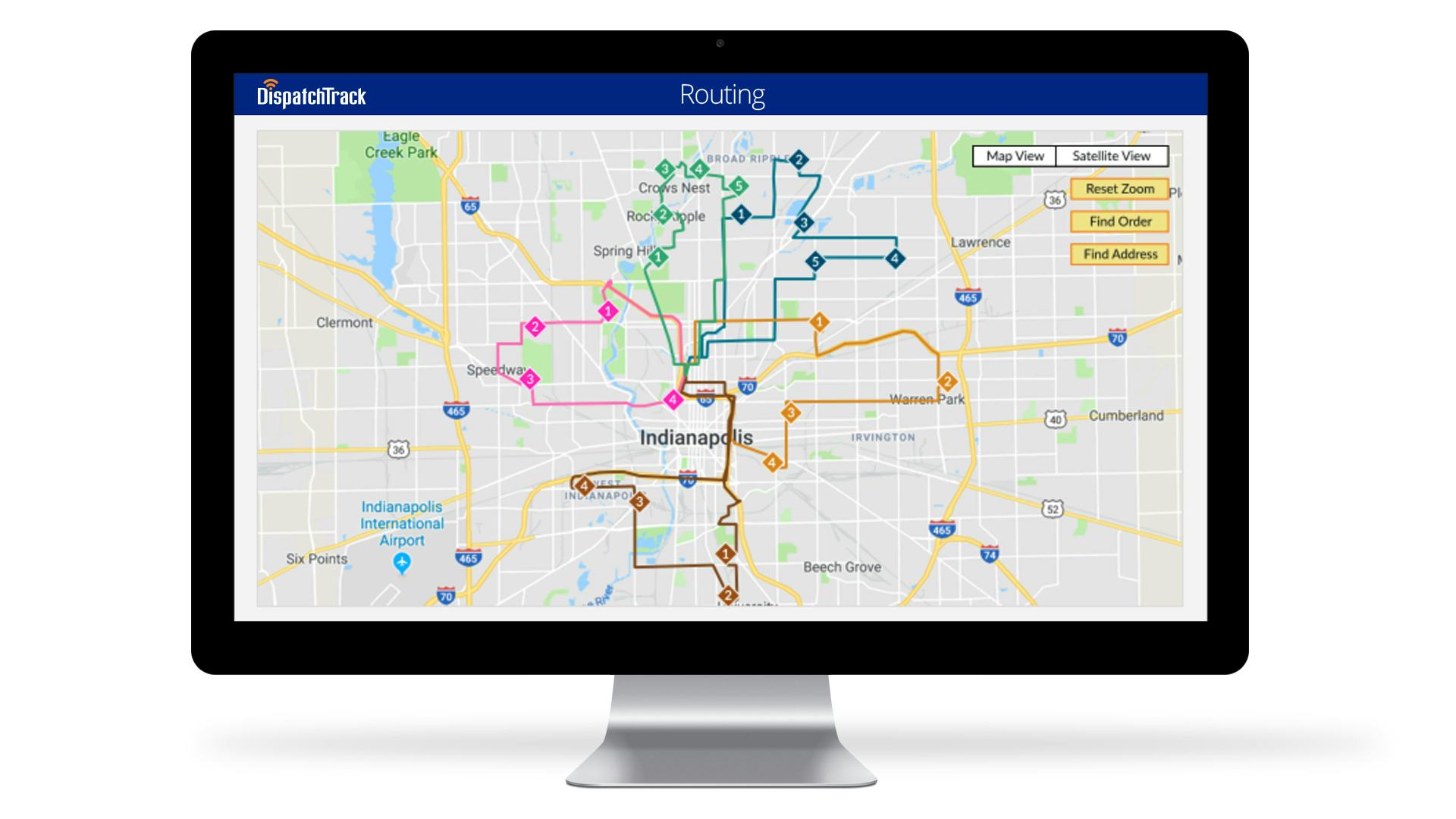 DispatchTrack Software - Route optimization