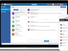 MangoApps Software - MangoApps Enterprise Messaging allows you to Instantly reach everyone in your company, whether you are in the office or out in the field. It works on both your desktop computer and mobile phone making office communication easy and fast.