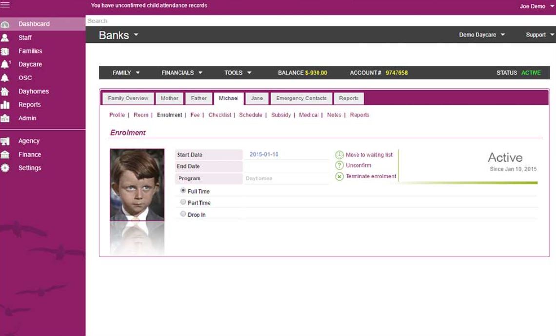 TimeSavr enrollments